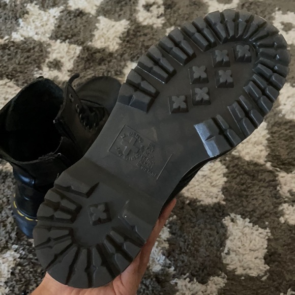 Doc Martens Black Jadon Platform Boots - Picture 6 of 7